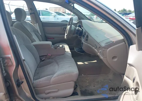 2001 Buick Century Custom z USA, uszkodzony, nr VIN 2G4WS52J511297369